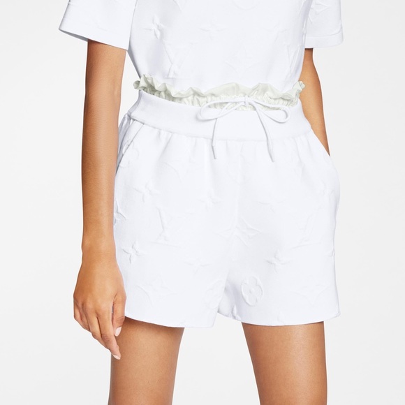 LOUIS VUITTON WHITE SHORTS - Picture 1 of 5